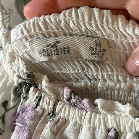 Hollister Cream Floral Midi Dress - Picture 3 of 3